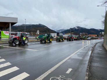 Protestaktion Leoben