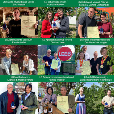 Landessieger_LP Obstverarbeitungsprodukte.jpg © Kaiser/Burgenland LK