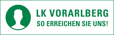 LK Vorarlberg Banner So erreichen Sie uns © Archiv