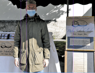 Bobby Weaver zwei Wochen nach der Wiederöffnung der Schranne.png © Sabine Wieder