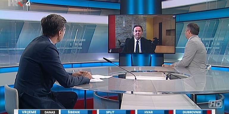 DI Nikolaus Berlakovich in der Sendung Zajedno za zdravlje des nationalen Fernsehsenders HRT4.jpg © Archiv DI Nikolaus Berlakovich in der Sendung Zajedno za zdravlje des nationalen Fernsehsenders HRT4.jpg © Archiv