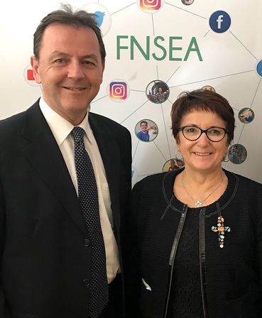 Nikolaus Berlakovich und Christiane Lambert.jpg © LK Ö