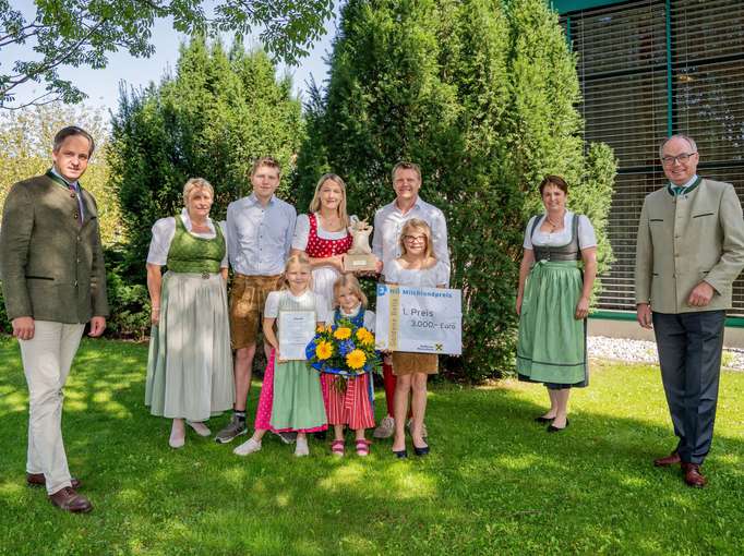 Foto_Erstplatzierte Milchlandpreis.jpg © Georg Pomassl/LK Niederösterreich