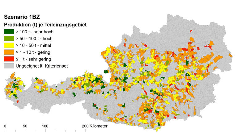 AquaNovum_Produktionspotential.jpg © IHG, Universität für Bodenkultur Wien (BOKU)