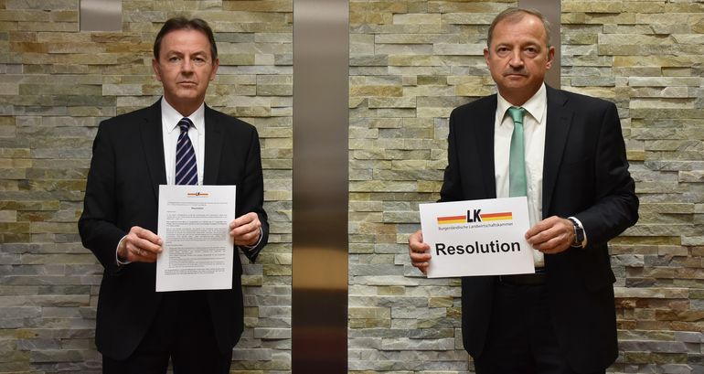 Foto (c) Kaiser LK Burgenland Resolution der VVS der Burgenländischen Landwirtschaftskammer.jpg © Kaiser-LK-Burgenland Foto (c) Kaiser LK Burgenland Resolution der VVS der Burgenländischen Landwirtschaftskammer.jpg © Kaiser-LK-Burgenland