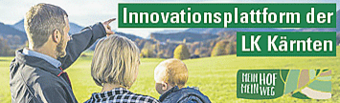 Banner Startseite Kärnten Innovationsplattform © LK Kärnten