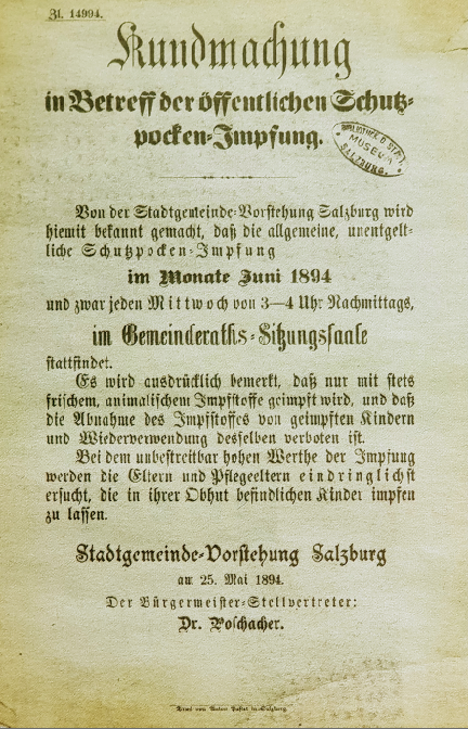 Impfaufruf.png © Archiv/Standl Impfaufruf.png © Archiv/Standl