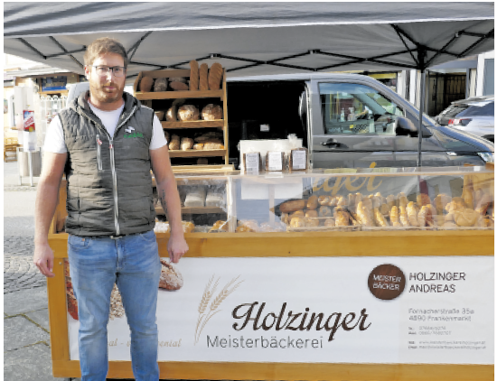 Meisterbäcker Andreas Holzinger aus Frankenmarkt, Bauernmarkt Mondsee.png