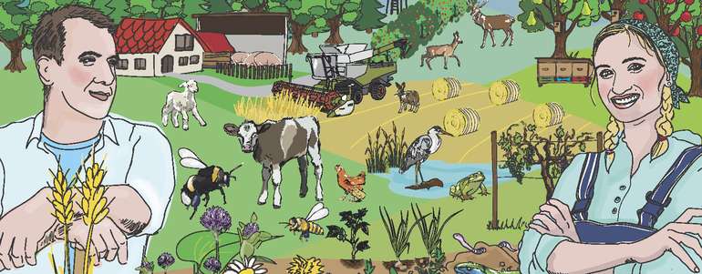 Landschaft Biodiversität_197x146mm_2©Eva Kail.jpg © Eva Kail/LK Niederösterreich Landschaft Biodiversität_197x146mm_2©Eva Kail.jpg © Eva Kail/LK Niederösterreich