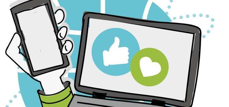 Ob auf Handy oder Computer - Facebook bietet richtig genutzt viele Möglichkeiten für die Land- und Forstwirtschaft. © Eva Kail/LK Niederösterreich Ob auf Handy oder Computer - Facebook bietet richtig genutzt viele Möglichkeiten für die Land- und Forstwirtschaft. © Eva Kail/LK Niederösterreich