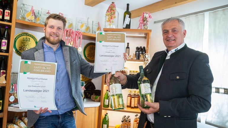 Landessieger Most   Cider 2021 © LK-Stmk/Alexander Danner