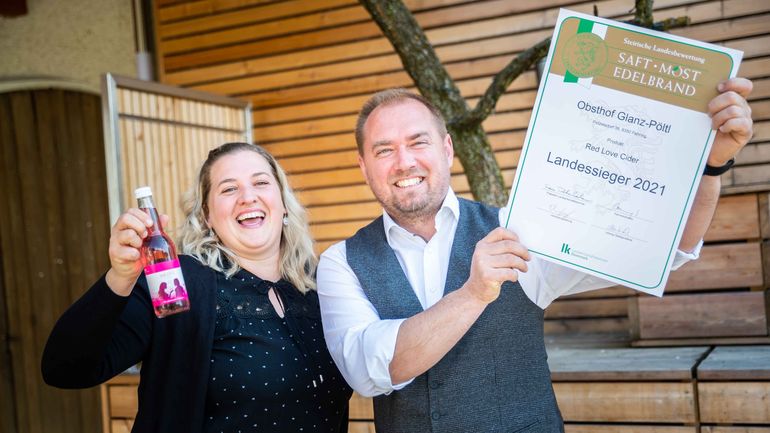 Landessieger Most   Cider 2021 © LK-Stmk/Alexander Danner