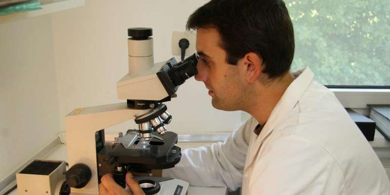 Labormitarbeiter © FML Rosenau