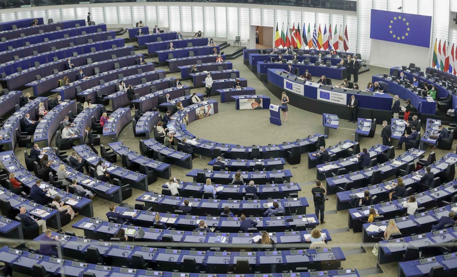 LJ vor EU Parlament