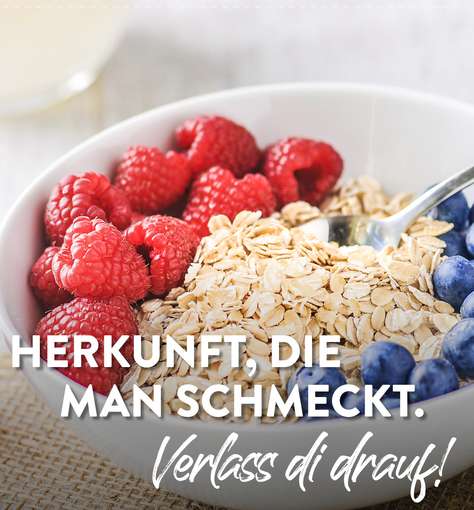 Herkunft, die man schmeckt: Müsli mit Früchten und österreichischen Haferflocken