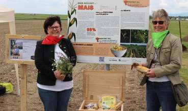 Die Bäuerinnen legten Lehrpfad an, um Konsumenten über Landwirtschaft zu informieren.