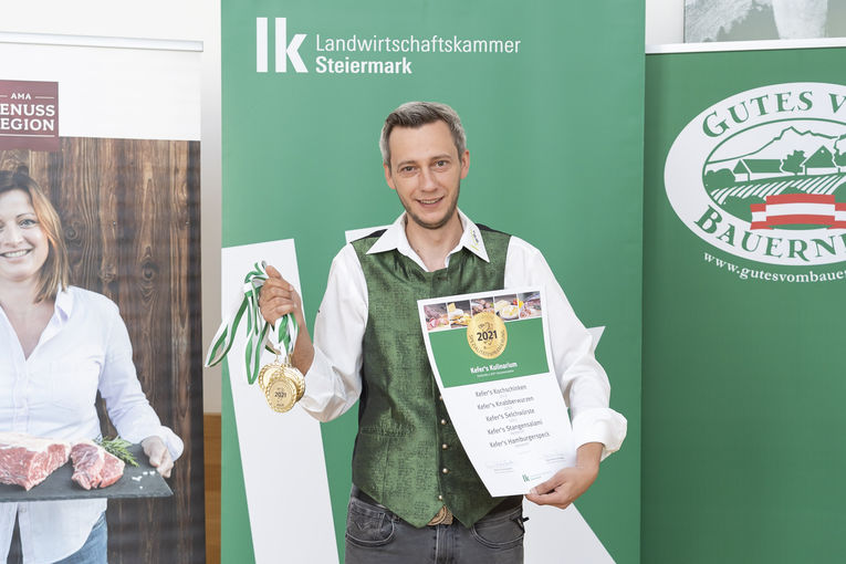 Graz und Umgebung: Bei der steirischen Spezialitätenprämierung ausgezeichneter Betrieb © Foto Fischer