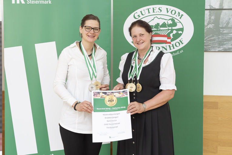 Graz und Umgebung: Bei der steirischen Spezialitätenprämierung ausgezeichneter Betrieb © Foto Fischer