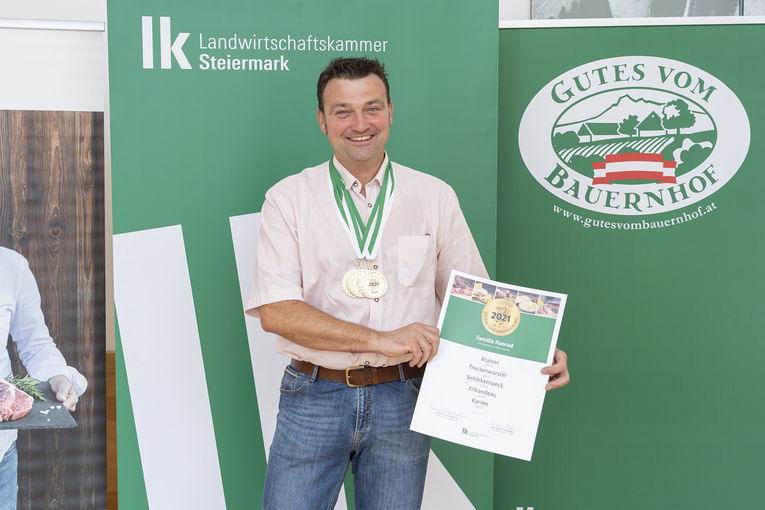 Graz und Umgebung: Bei der steirischen Spezialitätenprämierung ausgezeichneter Betrieb © Foto Fischer