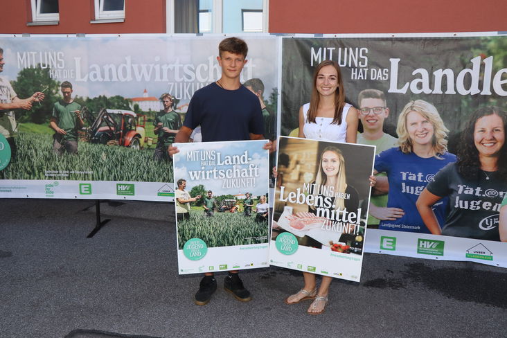 Sprecher Junge Landwirtschaft Hartberg-Fürstenfeld: Anja Weber und Michael Mayer.jpg