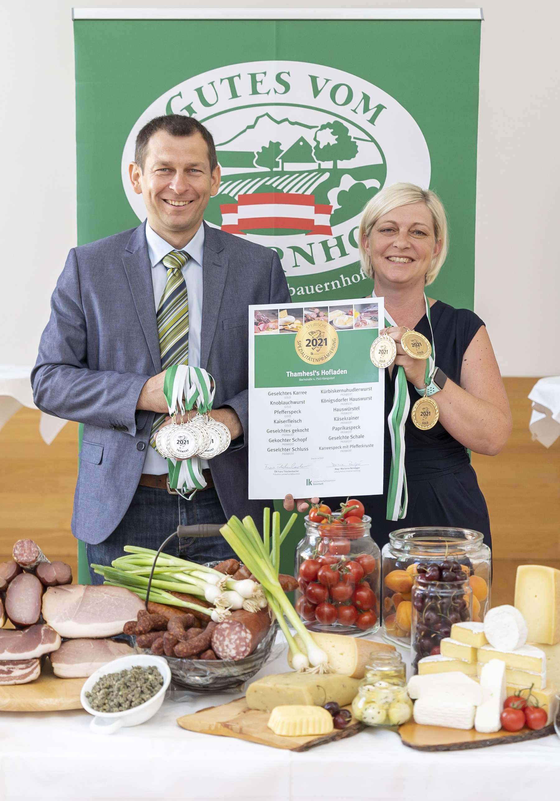 Thamhesl_steirische Spezialtiätenprämierung.jpg © Fischer Thamhesl_steirische Spezialtiätenprämierung.jpg © Fischer