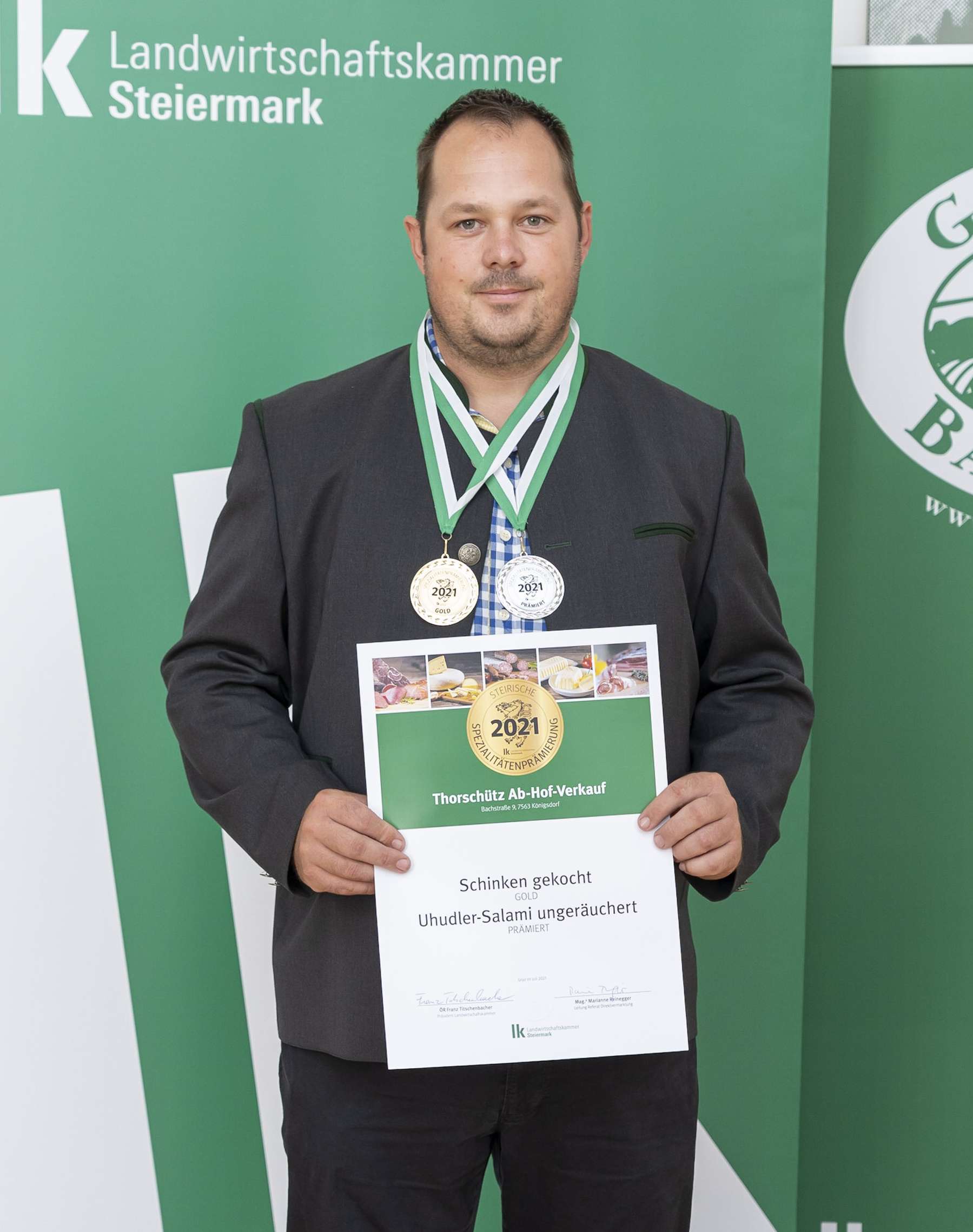 Thorschütz_steirische Spezialitätenprämierung.jpg © Fischer Thorschütz_steirische Spezialitätenprämierung.jpg © Fischer