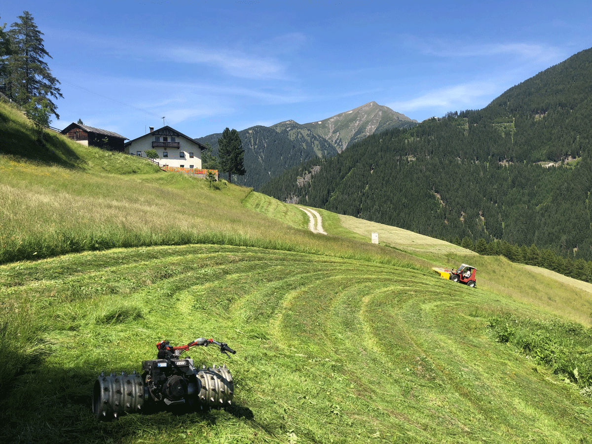 Grünland sähen © Lukas Peer Grünland sähen © Lukas Peer