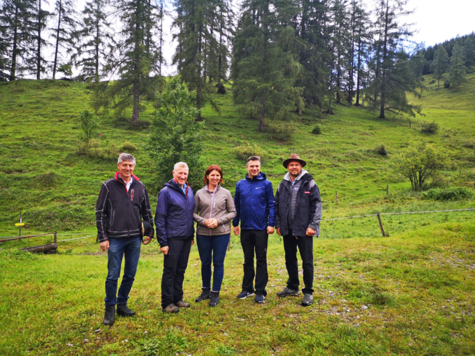 Almbegehung © LK Tirol Almbegehung © LK Tirol