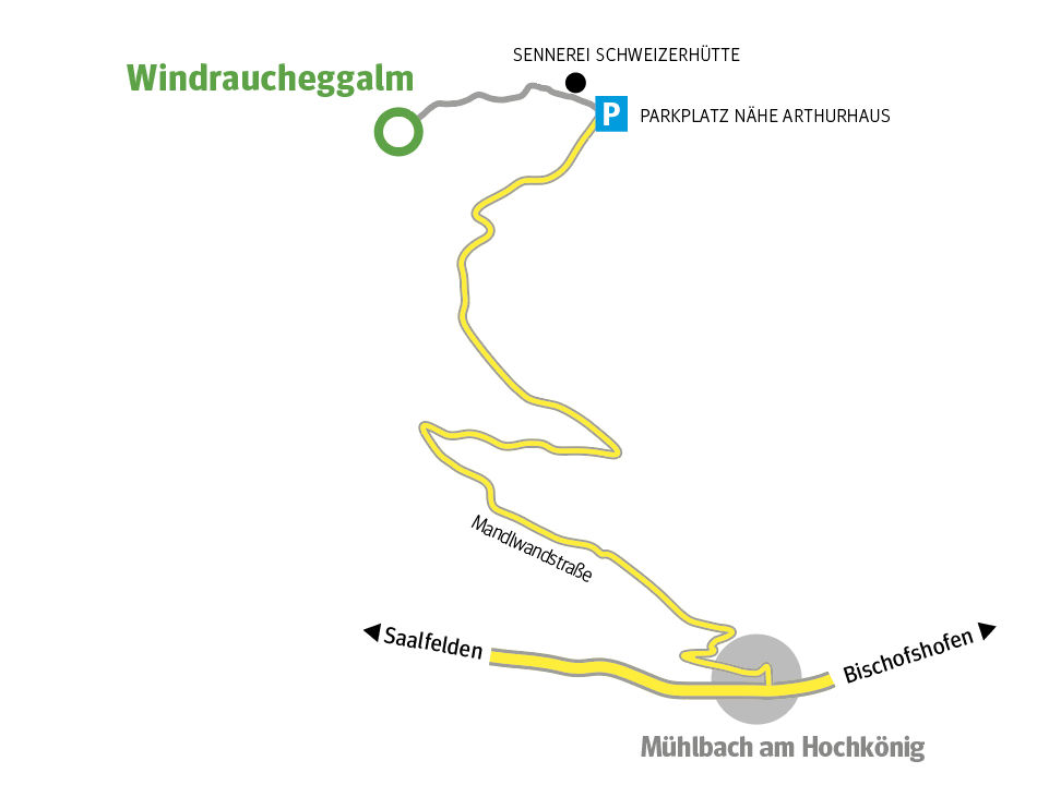 Windrauch_Wegbeschreibung.jpg © Oberngruber Windrauch_Wegbeschreibung.jpg © Oberngruber