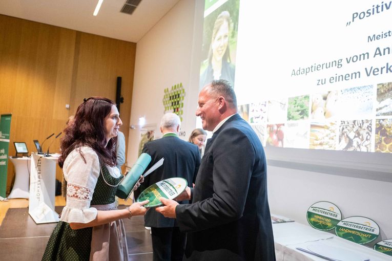 Meisterbriefverleihung, 4. September 2021, im Steiermarkhof in Graz © LFA / Alexander Danner