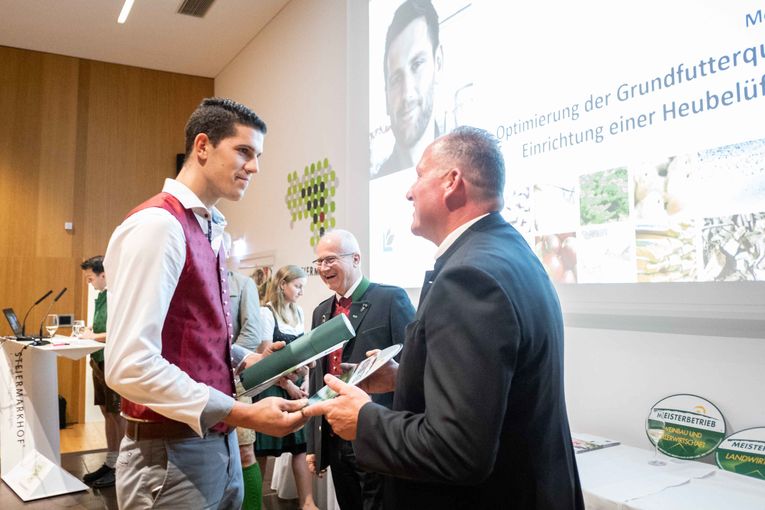 Meisterbriefverleihung, 4. September 2021, im Steiermarkhof in Graz © LFA / Alexander Danner