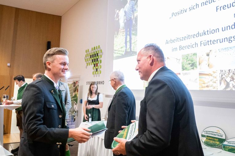 Meisterbriefverleihung, 4. September 2021, im Steiermarkhof in Graz © LFA / Alexander Danner