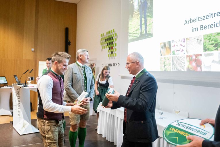 Meisterbriefverleihung, 4. September 2021, im Steiermarkhof in Graz © LFA / Alexander Danner