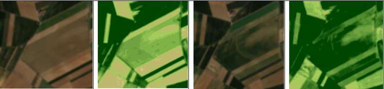 Satellitenfotos und Luftaufnahmen zur Unkrautbekämpfung im Ackerbau Satellitenfotos und Luftaufnahmen zur Unkrautbekämpfung im Ackerbau