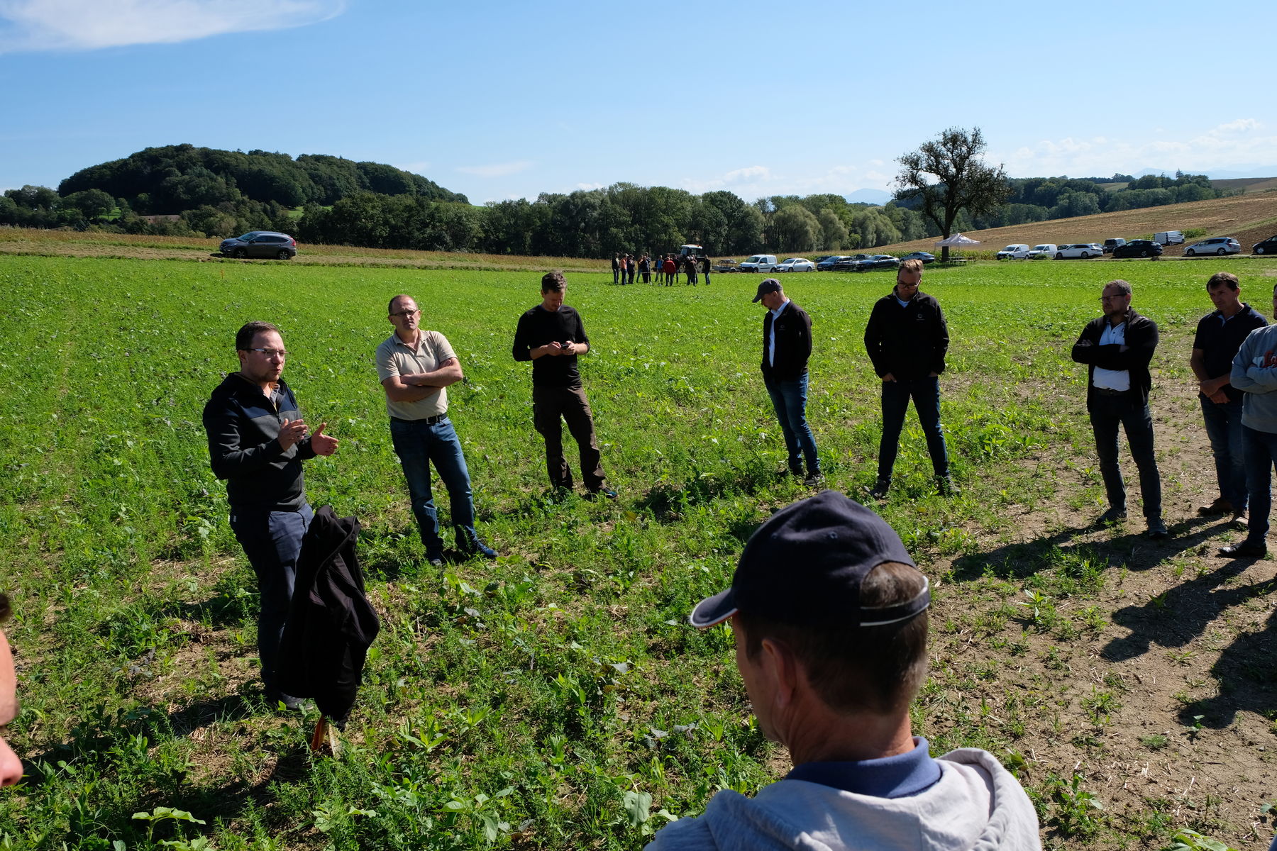 Tag der Bodenfruchtbarkeit - Feldbegehung .jpg © BBK Melk/Fitzthum Tag der Bodenfruchtbarkeit - Feldbegehung .jpg © BBK Melk/Fitzthum