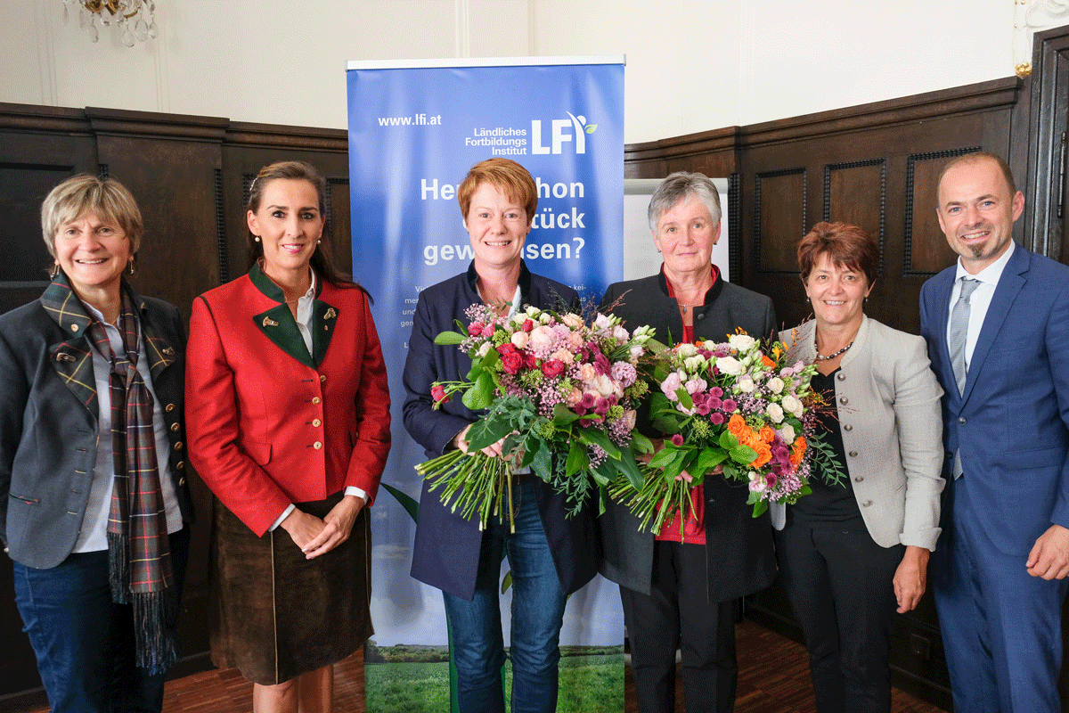 Übergabe Geschäftsführung © Foto:  LFI Übergabe Geschäftsführung © Foto:  LFI