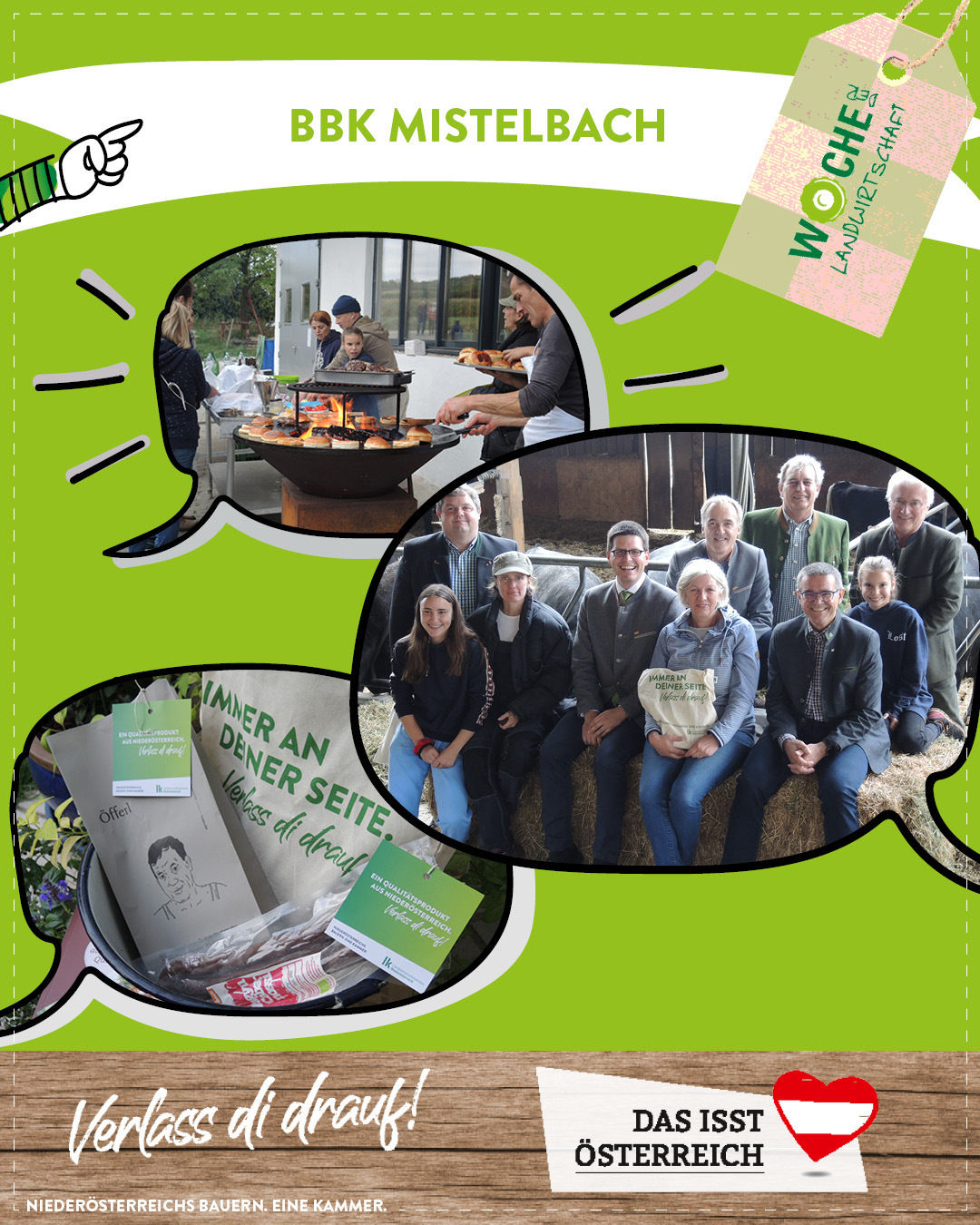 Das war die Woche der Landwirtschaft 2021 in Niederösterreich. © BBK Das war die Woche der Landwirtschaft 2021 in Niederösterreich. © BBK