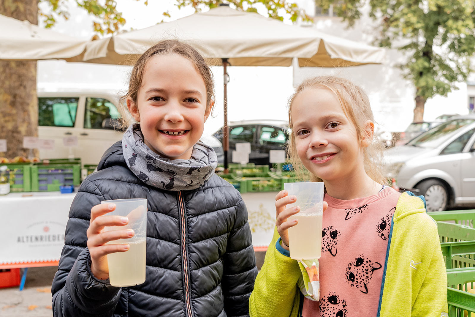 Apfelsaftaktion "Apfelsaft aus Apfel g´macht" der LK NÖ.jpg