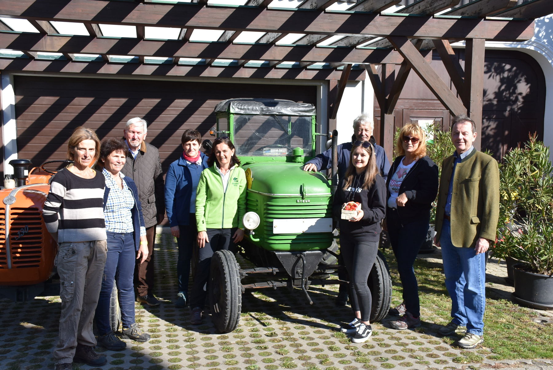 Start des Bäuerinnen- und Familienwandertages in Baumgarten.jpg © Hettlinger/LK Burgenland Start des Bäuerinnen- und Familienwandertages in Baumgarten.jpg © Hettlinger/LK Burgenland