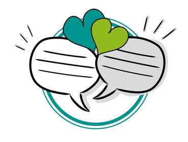 Icon_Kommunikation_wertschätzende Komm©Eva Kail.jpg © Eva Kail/LK Niederösterreich Icon_Kommunikation_wertschätzende Komm©Eva Kail.jpg © Eva Kail/LK Niederösterreich