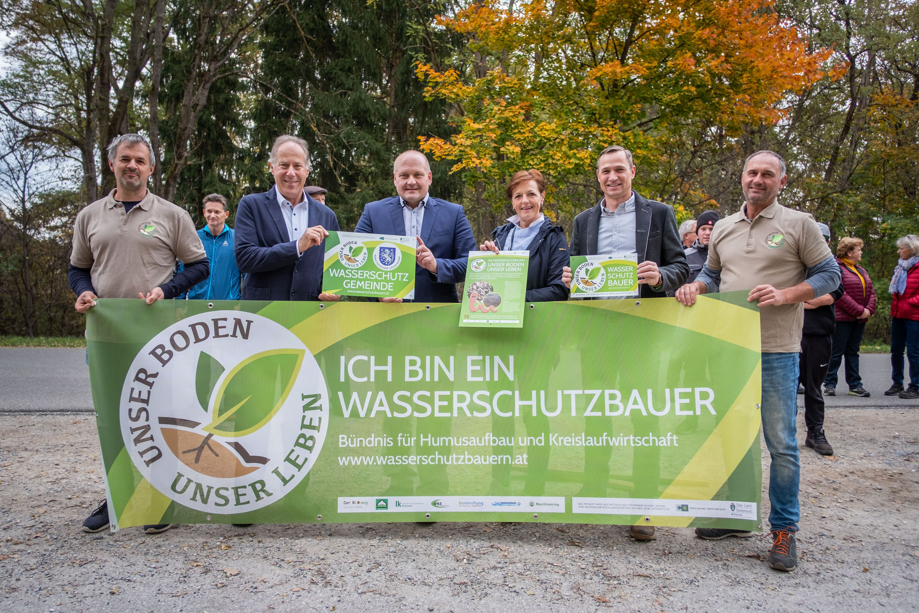 Gössendorf als erste Wasserschutzgemeinde Österreichs ausgezeichnet © LK-Stmk/Alexander Danner