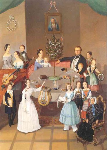 Erster Christbaum in Ried.jpg © Archiv Erster Christbaum in Ried.jpg © Archiv