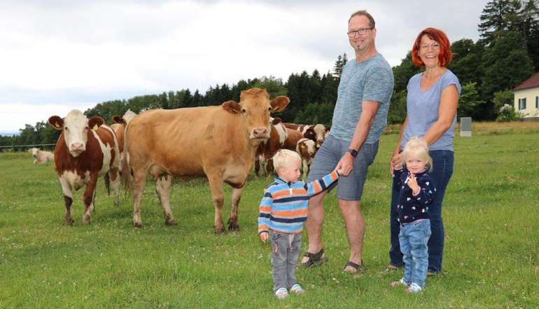 Am Biohof von Franz und Anita Jaschke setzt man auf das Qualitätsprogramm Qplus Rind