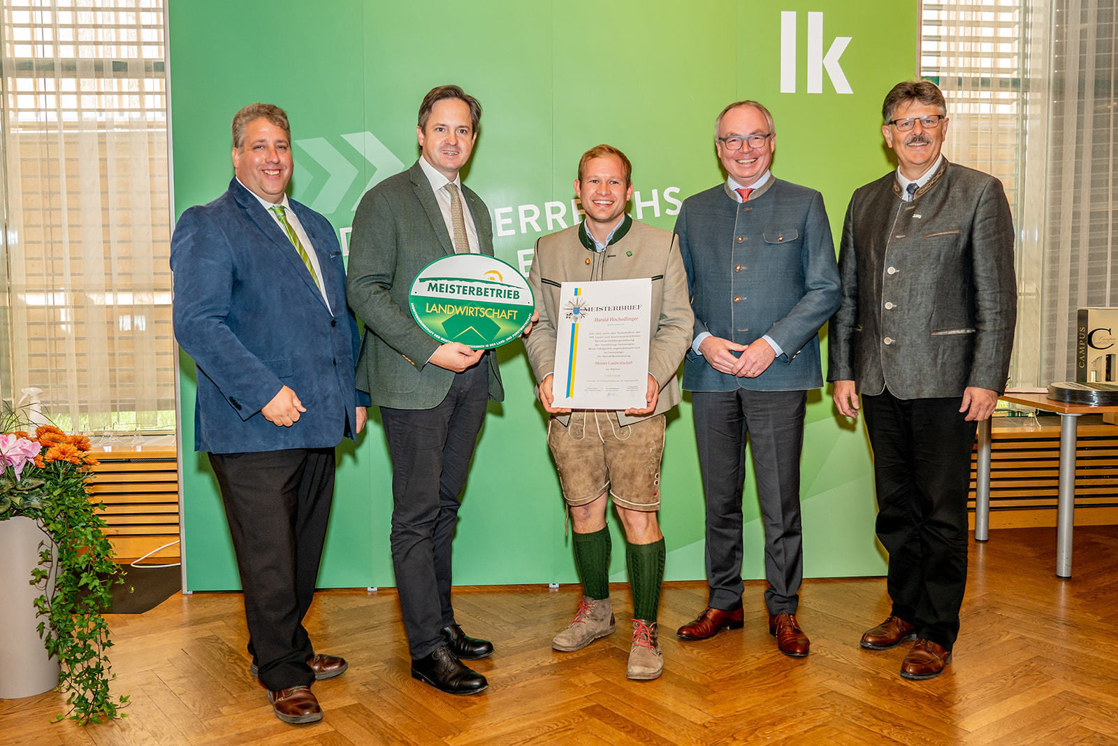 111 neue niederösterreichische Meister der Land- und Forstwirtschaft bei der Meisterbriefverleihung ausgezeichnet