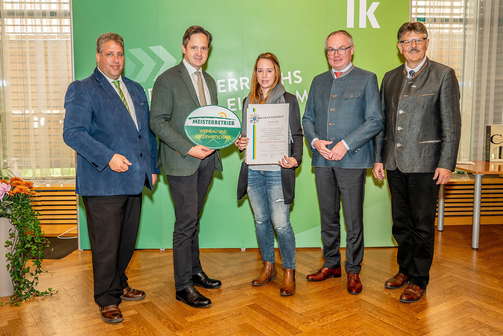 111 neue niederösterreichische Meister der Land- und Forstwirtschaft bei der Meisterbriefverleihung ausgezeichnet © Georg Pomassl/LK Niederösterreich 111 neue niederösterreichische Meister der Land- und Forstwirtschaft bei der Meisterbriefverleihung ausgezeichnet © Georg Pomassl/LK Niederösterreich