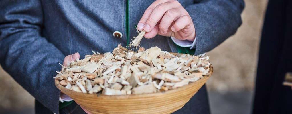 Hackschnitzel als Einkommensquelle am Bauernhof