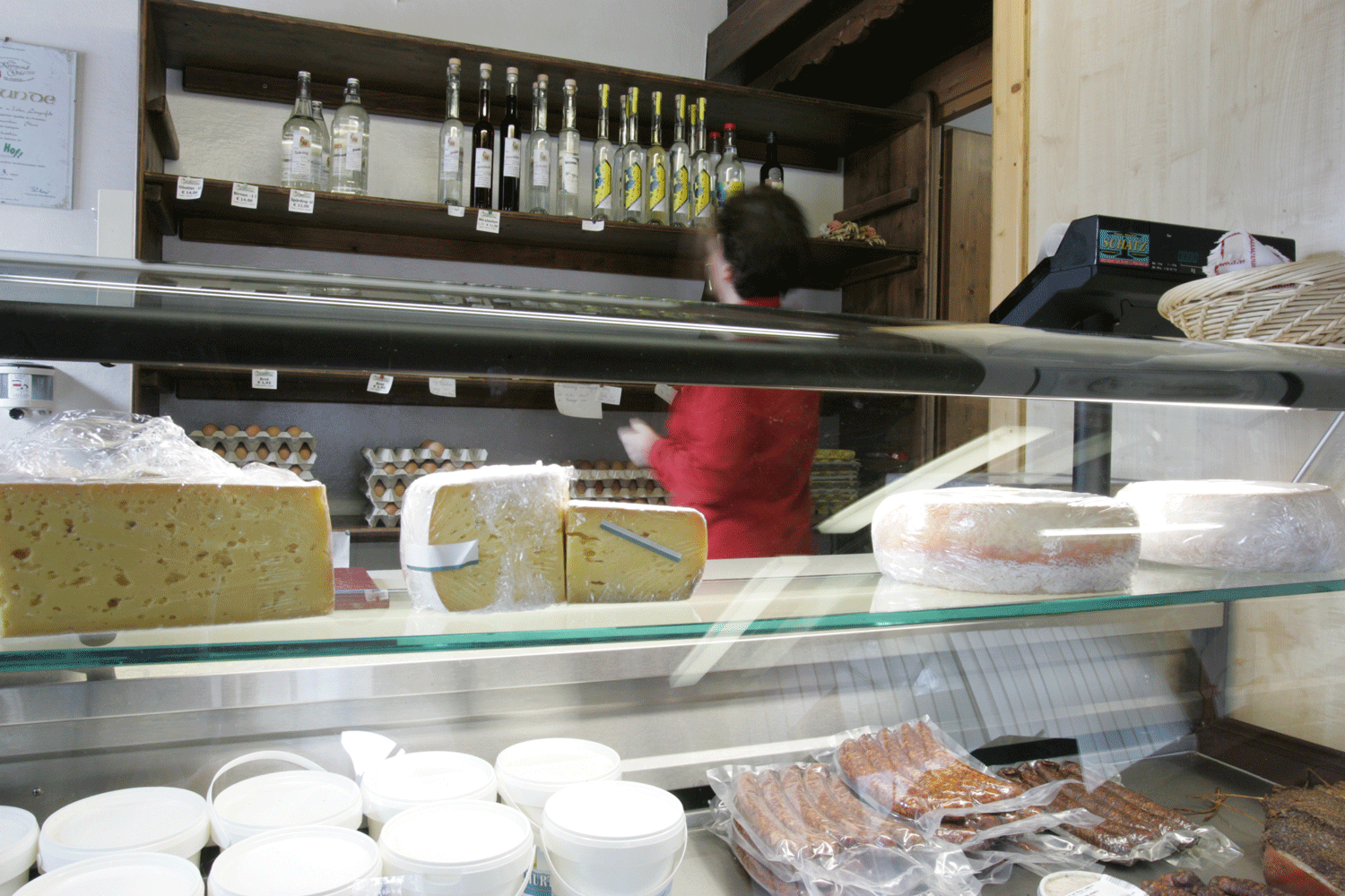 Laden regional Käse © Bernhard Aichner Laden regional Käse © Bernhard Aichner