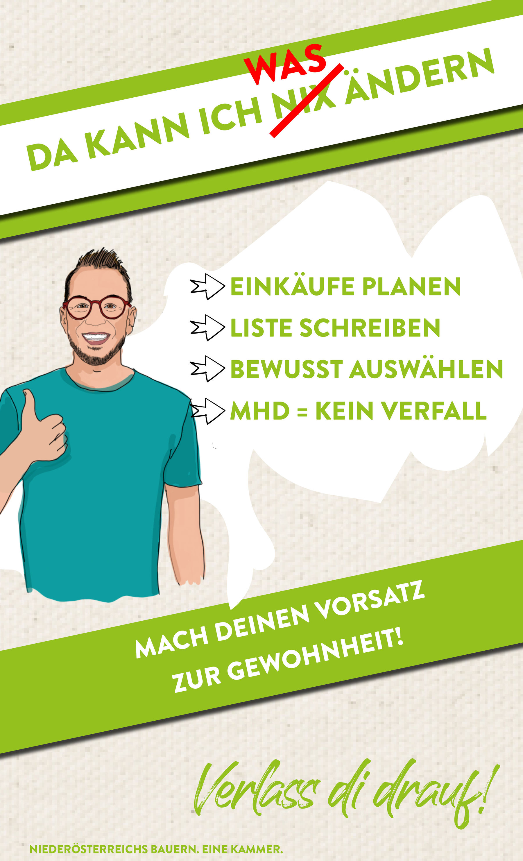 Lebensmittelverschwendung - was kann jeder dagegen tun? © LK Niederösterreich Lebensmittelverschwendung - was kann jeder dagegen tun? © LK Niederösterreich
