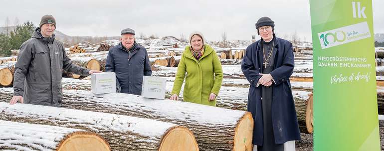 20. Wertholzversteigerung in Heiligenkreuz war ein voller Erfolg