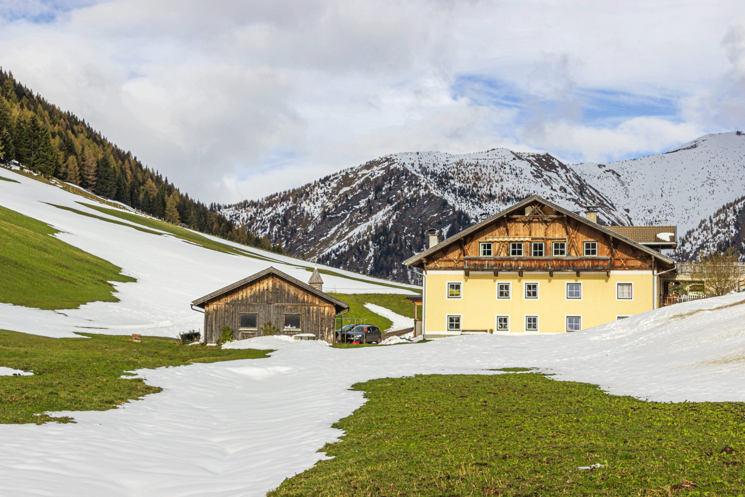 Berglandwirtschaft Bauernhof © Michaela Kölle